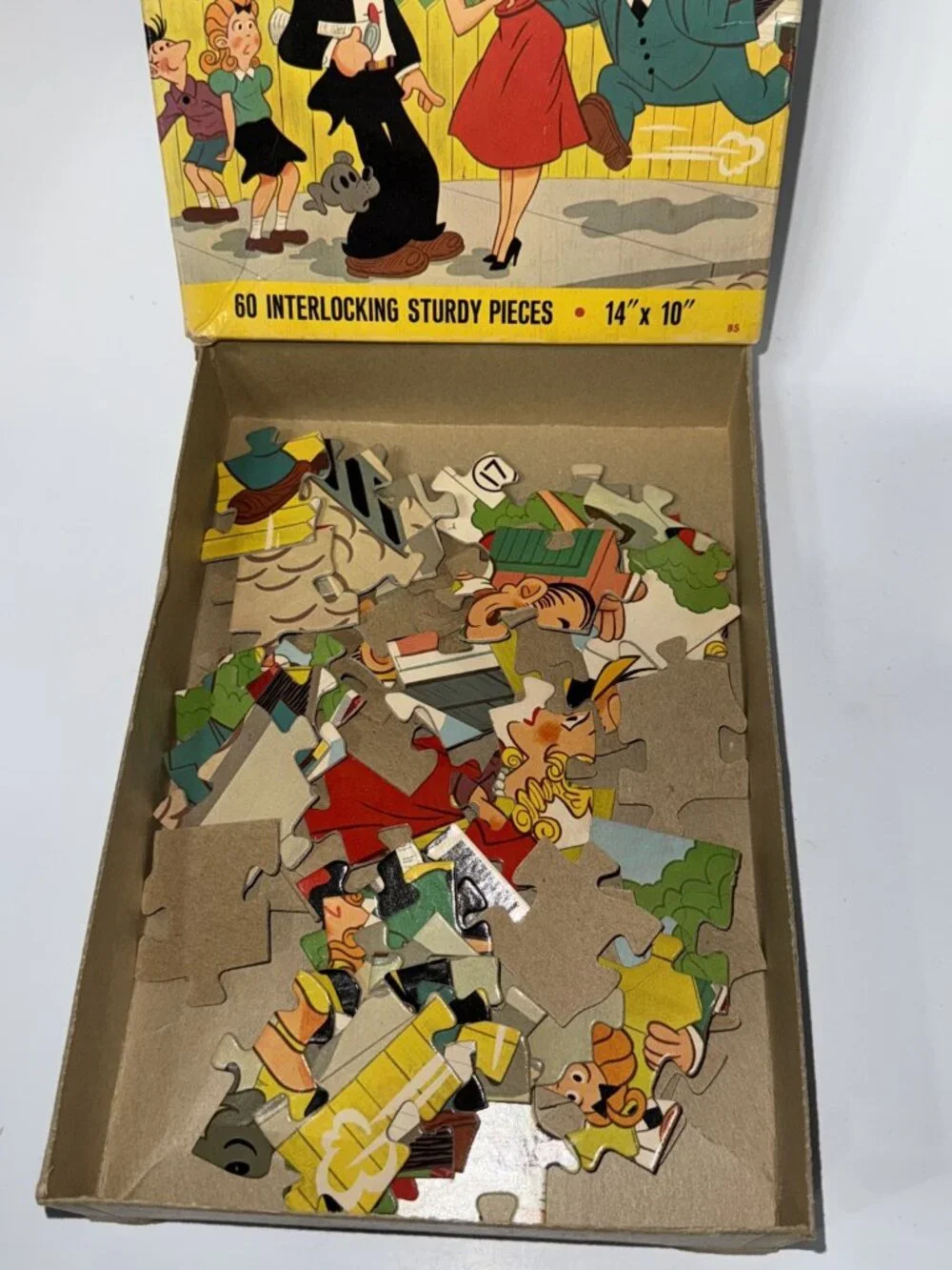 Blondie Vintage Picture 60-Piece Jigsaw Puzzle 
